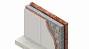 Insulated plasterboard
